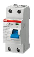 Устройство защитного отключения ABB F202 A S-100/0,1 на два модуля ABB