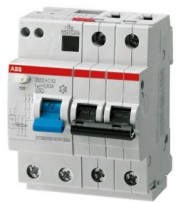 Выключатель дифференциального тока ABB DS202 M A-B6/0,03 четыре модуля ABB