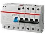 Выключатель дифференциального тока ABB DS204 AC-B50/0,03 на восемь модулей ABB