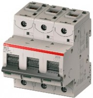 Автоматический выключатель ABB S803C K20 трехполюсный ABB