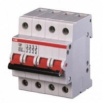 Рубильник ABB 4 положения E204g 125A рычаг серый ABB