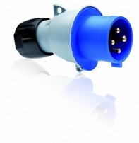 Вилка кабель ная ABB ICAT 32A, 3P+E, IP44, 5 часов ABB