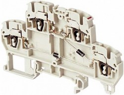 D2,5/5.DE2.D2.L Клемма пружинная ABB 2.5мм.кв. ABB
