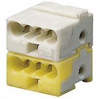 KLEMME Клеммник ABB белый/желтый ABB